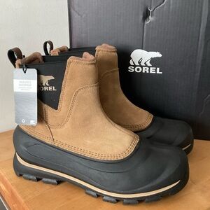 SOREL Men's Buxton Pull On Insulated Waterproof Winter Boot Sz 9.5 (WORN ONCE)
